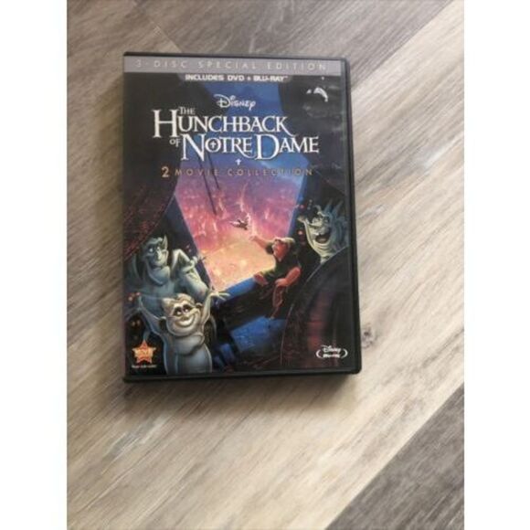 The Hunchback of Notre Dame 2-Movie Coll (Blu-ray + DVD)u - Picture 2 of 7